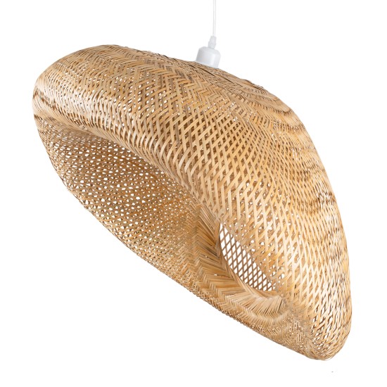 GLOBOSTAR® CARIBBEAN 01784 Boho Κρεμαστό Φωτιστικό Οροφής με Ντουί 1 x E27 AC 220-240V IP20 - Μπεζ - Μ82 x Π72 x Υ52cm GLOBOSTAR® CARIBBEAN 01784 Boho Κρεμαστό Φωτιστικό Οροφής με Ντουί 1 x E27 AC 220-240V IP20 - Μπεζ - Μ82 x Π72 x Υ52cm
