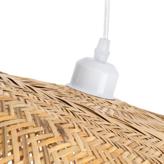 GLOBOSTAR® CARIBBEAN 01784 Boho Κρεμαστό Φωτιστικό Οροφής με Ντουί 1 x E27 AC 220-240V IP20 - Μπεζ - Μ82 x Π72 x Υ52cm GLOBOSTAR® CARIBBEAN 01784 Boho Κρεμαστό Φωτιστικό Οροφής με Ντουί 1 x E27 AC 220-240V IP20 - Μπεζ - Μ82 x Π72 x Υ52cm