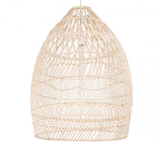 GLOBOSTAR® MALIBU 01810 Boho Κρεμαστό Φωτιστικό Οροφής με Ντουί 1 x E27 AC 220-240V IP20 - Μπεζ - Μ57 x Π57 x Υ75cm GLOBOSTAR® MALIBU 01810 Boho Κρεμαστό Φωτιστικό Οροφής με Ντουί 1 x E27 AC 220-240V IP20 - Μπεζ - Μ57 x Π57 x Υ75cm