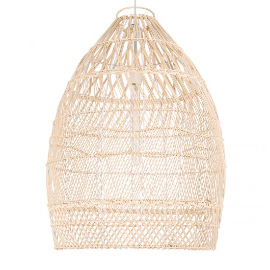 GLOBOSTAR® MALIBU 01810 Boho Κρεμαστό Φωτιστικό Οροφής με Ντουί 1 x E27 AC 220-240V IP20 - Μπεζ - Μ57 x Π57 x Υ75cm GLOBOSTAR® MALIBU 01810 Boho Κρεμαστό Φωτιστικό Οροφής με Ντουί 1 x E27 AC 220-240V IP20 - Μπεζ - Μ57 x Π57 x Υ75cm