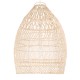 GLOBOSTAR® MALIBU 01810 Boho Κρεμαστό Φωτιστικό Οροφής με Ντουί 1 x E27 AC 220-240V IP20 - Μπεζ - Μ57 x Π57 x Υ75cm GLOBOSTAR® MALIBU 01810 Boho Κρεμαστό Φωτιστικό Οροφής με Ντουί 1 x E27 AC 220-240V IP20 - Μπεζ - Μ57 x Π57 x Υ75cm
