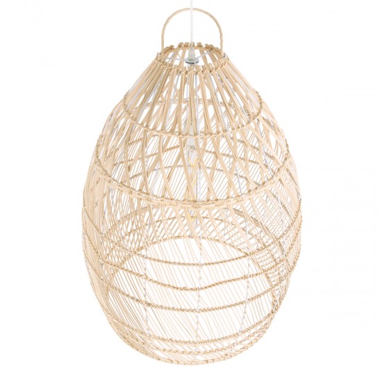 GLOBOSTAR® MALIBU 01810 Boho Κρεμαστό Φωτιστικό Οροφής με Ντουί 1 x E27 AC 220-240V IP20 - Μπεζ - Μ57 x Π57 x Υ75cm GLOBOSTAR® MALIBU 01810 Boho Κρεμαστό Φωτιστικό Οροφής με Ντουί 1 x E27 AC 220-240V IP20 - Μπεζ - Μ57 x Π57 x Υ75cm