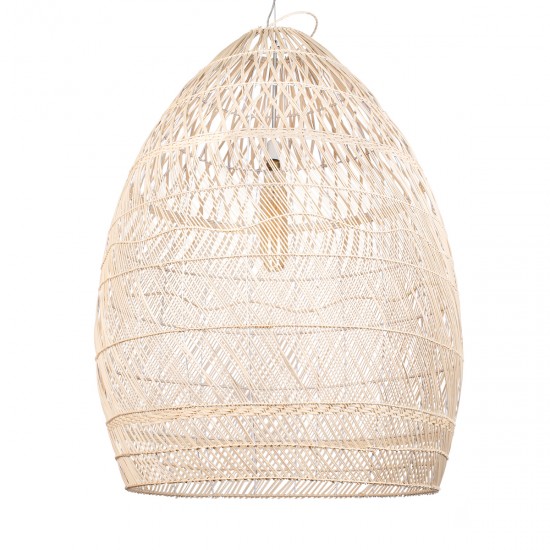 GLOBOSTAR® MALIBU 01812 Boho Κρεμαστό Φωτιστικό Οροφής με Ντουί 1 x E27 AC 220-240V IP20 - Μπεζ - Μ95 x Π95 x Υ125cm GLOBOSTAR® MALIBU 01812 Boho Κρεμαστό Φωτιστικό Οροφής με Ντουί 1 x E27 AC 220-240V IP20 - Μπεζ - Μ95 x Π95 x Υ125cm