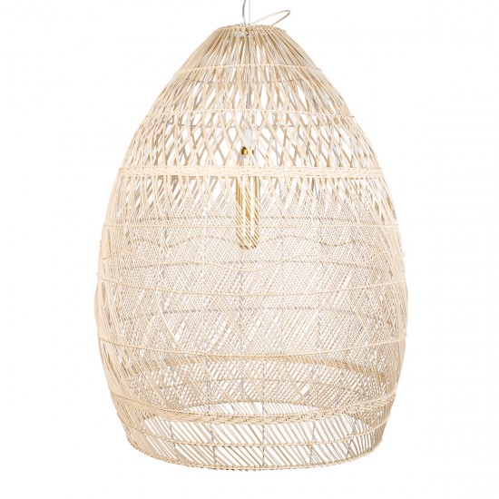 GLOBOSTAR® MALIBU 01812 Boho Κρεμαστό Φωτιστικό Οροφής με Ντουί 1 x E27 AC 220-240V IP20 - Μπεζ - Μ95 x Π95 x Υ125cm GLOBOSTAR® MALIBU 01812 Boho Κρεμαστό Φωτιστικό Οροφής με Ντουί 1 x E27 AC 220-240V IP20 - Μπεζ - Μ95 x Π95 x Υ125cm