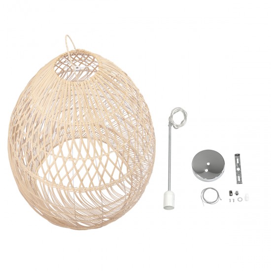 GLOBOSTAR® MALIBU 01812 Boho Κρεμαστό Φωτιστικό Οροφής με Ντουί 1 x E27 AC 220-240V IP20 - Μπεζ - Μ95 x Π95 x Υ125cm GLOBOSTAR® MALIBU 01812 Boho Κρεμαστό Φωτιστικό Οροφής με Ντουί 1 x E27 AC 220-240V IP20 - Μπεζ - Μ95 x Π95 x Υ125cm