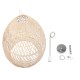 GLOBOSTAR® MALIBU 01812 Boho Κρεμαστό Φωτιστικό Οροφής με Ντουί 1 x E27 AC 220-240V IP20 - Μπεζ - Μ95 x Π95 x Υ125cm GLOBOSTAR® MALIBU 01812 Boho Κρεμαστό Φωτιστικό Οροφής με Ντουί 1 x E27 AC 220-240V IP20 - Μπεζ - Μ95 x Π95 x Υ125cm