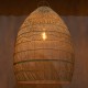 GLOBOSTAR® MALIBU 01813 Boho Κρεμαστό Φωτιστικό Οροφής με Ντουί 1 x E27 AC 220-240V IP20 - Μπεζ - Μ120 x Π120 x Υ156cm