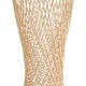 GLOBOSTAR® ROWAN 01994 Boho Επιτραπέζιο Φωτιστικό Πορτατίφ με Ντουί 1 x E27 AC 220-240V IP20 - Μπεζ - Μ17 x Π17 x Υ42cm