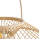 GLOBOSTAR® SORENIA 02005 Boho Επιτραπέζιο Φωτιστικό Πορτατίφ με Ντουί 1 x E27 AC 220-240V IP20 - Μπεζ - Μ50 x Π50 x Υ18cm