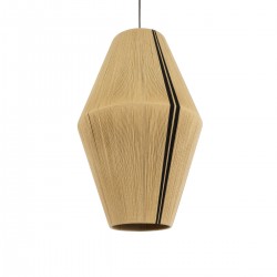 GLOBOSTAR® SALERNO 02077 Boho Κρεμαστό Φωτιστικό Οροφής με Ντουί 1 x E27 AC 220-240V IP20 - Μπεζ & Μαύρο - Μ50 x Π50 x Υ80cm GLOBOSTAR® SALERNO 02077 Boho Κρεμαστό Φωτιστικό Οροφής με Ντουί 1 x E27 AC 220-240V IP20 - Μπεζ & Μαύρο - Μ50 x Π50 x Υ80cm