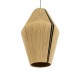 GLOBOSTAR® SALERNO 02077 Boho Κρεμαστό Φωτιστικό Οροφής με Ντουί 1 x E27 AC 220-240V IP20 - Μπεζ & Μαύρο - Μ50 x Π50 x Υ80cm GLOBOSTAR® SALERNO 02077 Boho Κρεμαστό Φωτιστικό Οροφής με Ντουί 1 x E27 AC 220-240V IP20 - Μπεζ & Μαύρο - Μ50 x Π50 x Υ80cm