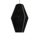 GLOBOSTAR® SALERNO 02078 Boho Κρεμαστό Φωτιστικό Οροφής με Ντουί 1 x E27 AC 220-240V IP20 - Μαύρο & Μπεζ - Μ50 x Π50 x Υ80cm GLOBOSTAR® SALERNO 02078 Boho Κρεμαστό Φωτιστικό Οροφής με Ντουί 1 x E27 AC 220-240V IP20 - Μαύρο & Μπεζ - Μ50 x Π50 x Υ80cm