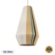 GLOBOSTAR® SALERNO 02079 Boho Κρεμαστό Φωτιστικό Οροφής με Ντουί 1 x E27 AC 220-240V IP20 - Πολύχρωμο - Μ50 x Π50 x Υ90cm GLOBOSTAR® SALERNO 02079 Boho Κρεμαστό Φωτιστικό Οροφής με Ντουί 1 x E27 AC 220-240V IP20 - Πολύχρωμο - Μ50 x Π50 x Υ90cm