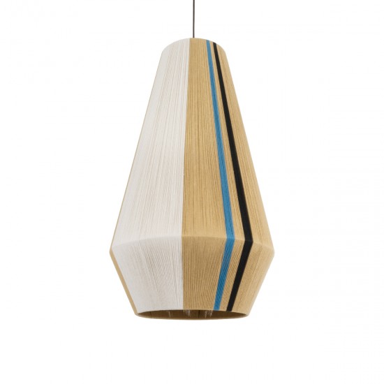 GLOBOSTAR® SALERNO 02079 Boho Κρεμαστό Φωτιστικό Οροφής με Ντουί 1 x E27 AC 220-240V IP20 - Πολύχρωμο - Μ50 x Π50 x Υ90cm GLOBOSTAR® SALERNO 02079 Boho Κρεμαστό Φωτιστικό Οροφής με Ντουί 1 x E27 AC 220-240V IP20 - Πολύχρωμο - Μ50 x Π50 x Υ90cm