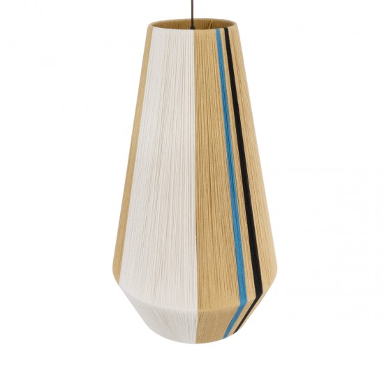 GLOBOSTAR® SALERNO 02079 Boho Κρεμαστό Φωτιστικό Οροφής με Ντουί 1 x E27 AC 220-240V IP20 - Πολύχρωμο - Μ50 x Π50 x Υ90cm GLOBOSTAR® SALERNO 02079 Boho Κρεμαστό Φωτιστικό Οροφής με Ντουί 1 x E27 AC 220-240V IP20 - Πολύχρωμο - Μ50 x Π50 x Υ90cm
