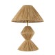 GLOBOSTAR® LUANA 02107 Boho Επιτραπέζιο Φωτιστικό Πορτατίφ με Ντουί 1 x E27 AC 220-240V IP20 - Μπεζ - Μ40 x Π40 x Υ50cm GLOBOSTAR® LUANA 02107 Boho Επιτραπέζιο Φωτιστικό Πορτατίφ με Ντουί 1 x E27 AC 220-240V IP20 - Μπεζ - Μ40 x Π40 x Υ50cm