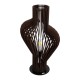 GLOBOSTAR® MIHIRO 02177 Boho Επιτραπέζιο Φωτιστικό Πορτατίφ με Ντουί 1 x E27 AC 220-240V IP20 - Καφέ & Μαύρο - Μ33 x Π33 x Υ57cm GLOBOSTAR® MIHIRO 02177 Boho Επιτραπέζιο Φωτιστικό Πορτατίφ με Ντουί 1 x E27 AC 220-240V IP20 - Καφέ & Μαύρο - Μ33 x Π33 x Υ57cm