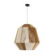 GLOBOSTAR® SALERNO 02187 Boho Κρεμαστό Φωτιστικό Οροφής με Ντουί 1 x E27 AC 220-240V IP20 - Μπεζ & Καφέ - Μ50 x Π50 x Υ50cm GLOBOSTAR® SALERNO 02187 Boho Κρεμαστό Φωτιστικό Οροφής με Ντουί 1 x E27 AC 220-240V IP20 - Μπεζ & Καφέ - Μ50 x Π50 x Υ50cm