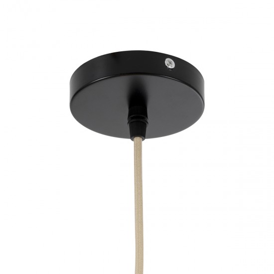 GLOBOSTAR® SALERNO 02187 Boho Κρεμαστό Φωτιστικό Οροφής με Ντουί 1 x E27 AC 220-240V IP20 - Μπεζ & Καφέ - Μ50 x Π50 x Υ50cm GLOBOSTAR® SALERNO 02187 Boho Κρεμαστό Φωτιστικό Οροφής με Ντουί 1 x E27 AC 220-240V IP20 - Μπεζ & Καφέ - Μ50 x Π50 x Υ50cm