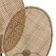 GLOBOSTAR® AZUL 02231 Boho Επιτραπέζιο Φωτιστικό Πορτατίφ με Ντουί 2 x E27 AC 220-240V IP20 - Μπεζ & Μαύρο - Μ45 x Π11 x Υ75cm