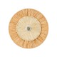 GLOBOSTAR® COLOMBO 02278 Boho Φωτιστικό Τοίχου - Απλίκα με Ντουί 1 x E27 AC 220-240V IP20 - Μπεζ - Μ40 x Π40 x Υ9cm GLOBOSTAR® COLOMBO 02278 Boho Φωτιστικό Τοίχου - Απλίκα με Ντουί 1 x E27 AC 220-240V IP20 - Μπεζ - Μ40 x Π40 x Υ9cm