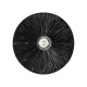 GLOBOSTAR® COLOMBO 02279 Boho Φωτιστικό Τοίχου - Απλίκα με Ντουί 1 x E27 AC 220-240V IP20 - Μαύρο - Μ40 x Π40 x Υ9cm GLOBOSTAR® COLOMBO 02279 Boho Φωτιστικό Τοίχου - Απλίκα με Ντουί 1 x E27 AC 220-240V IP20 - Μαύρο - Μ40 x Π40 x Υ9cm