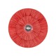 GLOBOSTAR® COLOMBO 02282 Boho Φωτιστικό Τοίχου - Απλίκα με Ντουί 1 x E27 AC 220-240V IP20 - Κόκκινο - Μ40 x Π40 x Υ9cm GLOBOSTAR® COLOMBO 02282 Boho Φωτιστικό Τοίχου - Απλίκα με Ντουί 1 x E27 AC 220-240V IP20 - Κόκκινο - Μ40 x Π40 x Υ9cm
