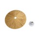 GLOBOSTAR® COLOMBO 02283 Boho Φωτιστικό Τοίχου - Απλίκα με Ντουί 1 x E27 AC 220-240V IP20 - Μπεζ - Μ40 x Π40 x Υ9cm GLOBOSTAR® COLOMBO 02283 Boho Φωτιστικό Τοίχου - Απλίκα με Ντουί 1 x E27 AC 220-240V IP20 - Μπεζ - Μ40 x Π40 x Υ9cm