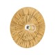 GLOBOSTAR® COLOMBO 02284 Boho Φωτιστικό Τοίχου - Απλίκα με Ντουί 1 x E27 AC 220-240V IP20 - Μπεζ - Μ40 x Π40 x Υ9cm GLOBOSTAR® COLOMBO 02284 Boho Φωτιστικό Τοίχου - Απλίκα με Ντουί 1 x E27 AC 220-240V IP20 - Μπεζ - Μ40 x Π40 x Υ9cm
