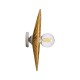 GLOBOSTAR® COLOMBO 02284 Boho Φωτιστικό Τοίχου - Απλίκα με Ντουί 1 x E27 AC 220-240V IP20 - Μπεζ - Μ40 x Π40 x Υ9cm GLOBOSTAR® COLOMBO 02284 Boho Φωτιστικό Τοίχου - Απλίκα με Ντουί 1 x E27 AC 220-240V IP20 - Μπεζ - Μ40 x Π40 x Υ9cm