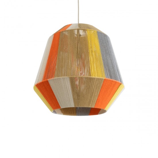 GLOBOSTAR® SALERNO 02289 Boho Κρεμαστό Φωτιστικό Οροφής με Ντουί 1 x E27 AC 220-240V IP20 - Πολύχρωμο - Μ50 x Π50 x Υ50cm GLOBOSTAR® SALERNO 02289 Boho Κρεμαστό Φωτιστικό Οροφής με Ντουί 1 x E27 AC 220-240V IP20 - Πολύχρωμο - Μ50 x Π50 x Υ50cm
