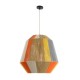 GLOBOSTAR® SALERNO 02289 Boho Κρεμαστό Φωτιστικό Οροφής με Ντουί 1 x E27 AC 220-240V IP20 - Πολύχρωμο - Μ50 x Π50 x Υ50cm GLOBOSTAR® SALERNO 02289 Boho Κρεμαστό Φωτιστικό Οροφής με Ντουί 1 x E27 AC 220-240V IP20 - Πολύχρωμο - Μ50 x Π50 x Υ50cm