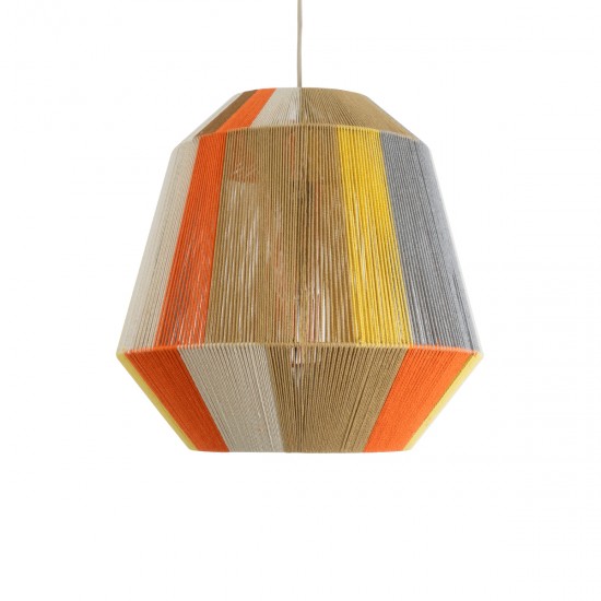 GLOBOSTAR® SALERNO 02289 Boho Κρεμαστό Φωτιστικό Οροφής με Ντουί 1 x E27 AC 220-240V IP20 - Πολύχρωμο - Μ50 x Π50 x Υ50cm GLOBOSTAR® SALERNO 02289 Boho Κρεμαστό Φωτιστικό Οροφής με Ντουί 1 x E27 AC 220-240V IP20 - Πολύχρωμο - Μ50 x Π50 x Υ50cm