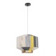 GLOBOSTAR® SALERNO 02388 Boho Κρεμαστό Φωτιστικό Οροφής με Ντουί 1 x E27 AC 220-240V IP20 - Πολύχρωμο - Μ40 x Π40 x Υ35cm GLOBOSTAR® SALERNO 02388 Boho Κρεμαστό Φωτιστικό Οροφής με Ντουί 1 x E27 AC 220-240V IP20 - Πολύχρωμο - Μ40 x Π40 x Υ35cm