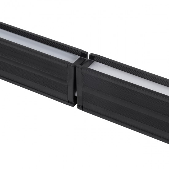 GloboStar® OFFICE 61025-P Γραμμικό Κρεμαστό Φωτιστικό Linear LED 18W 2170lm 120° AC 220-240V Μ120 x Π2 x Υ4cm Θερμό Λευκό 2700K - Μαύρο - 3 Years Warranty GloboStar® OFFICE 61025-P Γραμμικό Κρεμαστό Φωτιστικό Linear LED 18W 2170lm 120° AC 220-240V Μ120 x Π2 x Υ4cm Θερμό Λευκό 2700K - Μαύρο - 3 Years Warranty