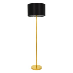 GLOBOSTAR® ASHLEY 00825 Μοντέρνο Επιδαπέδιο Φωτιστικό με Ντουί 1 x E27 AC 220-240V IP20 - Μαύρο & Χρυσό - Μ40 x Π40 x Υ148cm GLOBOSTAR® ASHLEY 00825 Μοντέρνο Επιδαπέδιο Φωτιστικό με Ντουί 1 x E27 AC 220-240V IP20 - Μαύρο & Χρυσό - Μ40 x Π40 x Υ148cm