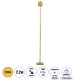 GLOBOSTAR® NEGA 60479 Μοντέρνο Επιδαπέδιο Φωτιστικό LED 2.2W 154lm 360° DC 5V με USB 2.0 με Επαναφορτιζόμενη Μπαταρία Li-ion 3.7V 4000mAh IP44 Θερμό Λευκό 2700K με Αφή Dimmable - Lumileds SMD Chip - Χρυσό Πλατίνα - Μ10 x Π10 x Υ135cm - 2 Χρόνια Εγγύηση GLOBOSTAR® NEGA 60479 Μοντέρνο Επιδαπέδιο Φωτιστικό LED 2.2W 154lm 360° DC 5V με USB 2.0 με Επαναφορτιζόμενη Μπαταρία Li-ion 3.7V 4000mAh IP44 Θερμό Λευκό 2700K με Αφή Dimmable - Lumileds SMD Chip - Χρυσό Πλατίνα - Μ10 x Π10 x Υ135cm - 2 Χρόνια Εγγύηση