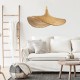 GLOBOSTAR® CUBA 01721 Boho Κρεμαστό Φωτιστικό Οροφής με Ντουί 1 x E27 AC 220-240V IP20 - Μπεζ - Μ64 x Π48 x Υ41cm GLOBOSTAR® CUBA 01721 Boho Κρεμαστό Φωτιστικό Οροφής με Ντουί 1 x E27 AC 220-240V IP20 - Μπεζ - Μ64 x Π48 x Υ41cm