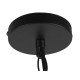 GLOBOSTAR® LINDELL 10001110 Vintage Κρεμαστό Φωτιστικό Οροφής με Ντουί 1 x E14 AC 220-240V IP20 - Μπεζ & Μαύρο - Μ18 x Π18 x Υ33cm GLOBOSTAR® LINDELL 10001110 Vintage Κρεμαστό Φωτιστικό Οροφής με Ντουί 1 x E14 AC 220-240V IP20 - Μπεζ & Μαύρο - Μ18 x Π18 x Υ33cm