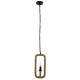 GLOBOSTAR® LINDELL 10001110 Vintage Κρεμαστό Φωτιστικό Οροφής με Ντουί 1 x E14 AC 220-240V IP20 - Μπεζ & Μαύρο - Μ18 x Π18 x Υ33cm GLOBOSTAR® LINDELL 10001110 Vintage Κρεμαστό Φωτιστικό Οροφής με Ντουί 1 x E14 AC 220-240V IP20 - Μπεζ & Μαύρο - Μ18 x Π18 x Υ33cm