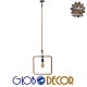 GLOBOSTAR® MALVERN 10001240 Vintage Κρεμαστό Φωτιστικό Οροφής με Ντουί 1 x E27 AC 220-240V IP20 - Μαύρο & Μπεζ - Μ33 x Π22 x Υ33cm GLOBOSTAR® MALVERN 10001240 Vintage Κρεμαστό Φωτιστικό Οροφής με Ντουί 1 x E27 AC 220-240V IP20 - Μαύρο & Μπεζ - Μ33 x Π22 x Υ33cm
