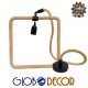 GLOBOSTAR® MALVERN 10001240 Vintage Κρεμαστό Φωτιστικό Οροφής με Ντουί 1 x E27 AC 220-240V IP20 - Μαύρο & Μπεζ - Μ33 x Π22 x Υ33cm GLOBOSTAR® MALVERN 10001240 Vintage Κρεμαστό Φωτιστικό Οροφής με Ντουί 1 x E27 AC 220-240V IP20 - Μαύρο & Μπεζ - Μ33 x Π22 x Υ33cm