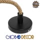 GLOBOSTAR® MALVERN 10001240 Vintage Κρεμαστό Φωτιστικό Οροφής με Ντουί 1 x E27 AC 220-240V IP20 - Μαύρο & Μπεζ - Μ33 x Π22 x Υ33cm GLOBOSTAR® MALVERN 10001240 Vintage Κρεμαστό Φωτιστικό Οροφής με Ντουί 1 x E27 AC 220-240V IP20 - Μαύρο & Μπεζ - Μ33 x Π22 x Υ33cm