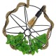 GLOBOSTAR® BRADLEY 10001329 Vintage Κρεμαστό Φωτιστικό Οροφής με Ντουί 1 x E27 AC 220-240V IP20 - Πολύχρωμο - Μ42 x Π42 x Υ42cm