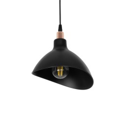 GLOBOSTAR® RIVE 203-0143 Μοντέρνο Κρεμαστό Φωτιστικό Οροφής με Ντουί 1 x E27 AC 220-240V IP20 - Μάυρο & Χαλκινο - Μ22 x Π20 x Υ22cm GLOBOSTAR® RIVE 203-0143 Μοντέρνο Κρεμαστό Φωτιστικό Οροφής με Ντουί 1 x E27 AC 220-240V IP20 - Μάυρο & Χαλκινο - Μ22 x Π20 x Υ22cm