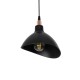 GLOBOSTAR® RIVE 203-0143 Μοντέρνο Κρεμαστό Φωτιστικό Οροφής με Ντουί 1 x E27 AC 220-240V IP20 - Μάυρο & Χαλκινο - Μ22 x Π20 x Υ22cm GLOBOSTAR® RIVE 203-0143 Μοντέρνο Κρεμαστό Φωτιστικό Οροφής με Ντουί 1 x E27 AC 220-240V IP20 - Μάυρο & Χαλκινο - Μ22 x Π20 x Υ22cm