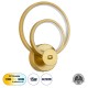 GLOBOSTAR® FREDDIE 61078 Μοντέρνο Φωτιστικό Τοίχου - Απλίκα LED 15W 1080lm 300° AC 220-240V IP20 Ρυθμιζόμενο Λευκό CCT με On/Off 2700K/4500K/6000K - Lumileds SMD Chip - Χρυσό Βούρτσας - Μ20 x Π7.5 x Υ25cm - 3 Χρόνια Εγγύηση GLOBOSTAR® FREDDIE 61078 Μοντέρνο Φωτιστικό Τοίχου - Απλίκα LED 15W 1080lm 300° AC 220-240V IP20 Ρυθμιζόμενο Λευκό CCT με On/Off 2700K/4500K/6000K - Lumileds SMD Chip - Χρυσό Βούρτσας - Μ20 x Π7.5 x Υ25cm - 3 Χρόνια Εγγύηση