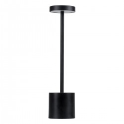 GloboStar® JOJO 76520 Επαναφορτιζόμενο Επιτραπέζιο Φωτιστικό Πορτατίφ LED 1.5W 105lm 120° DC 5V IP44 CCT Ultra Θερμό 1500K - Φυσικό Λευκό 4500K - Ψυχρό Λευκό 6000K Dimmable Μαύρο Αλουμίνιο - Μ8 x Π8 x Υ34cm - 2 Χρόνια Εγγύηση GloboStar® JOJO 76520 Επαναφορτιζόμενο Επιτραπέζιο Φωτιστικό Πορτατίφ LED 1.5W 105lm 120° DC 5V IP44 CCT Ultra Θερμό 1500K - Φυσικό Λευκό 4500K - Ψυχρό Λευκό 6000K Dimmable Μαύρο Αλουμίνιο - Μ8 x Π8 x Υ34cm - 2 Χρόνια Εγγύηση