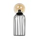 GLOBOSTAR® ZENITH 201-0094 Vintage Επιτραπέζιο Φωτιστικό Πορτατίφ με Ντουί 1 x E27 AC 220-240V IP20 - Μαύρο & Μελί - Μ15 x Π15 x Υ40cm GLOBOSTAR® ZENITH 201-0094 Vintage Επιτραπέζιο Φωτιστικό Πορτατίφ με Ντουί 1 x E27 AC 220-240V IP20 - Μαύρο & Μελί - Μ15 x Π15 x Υ40cm