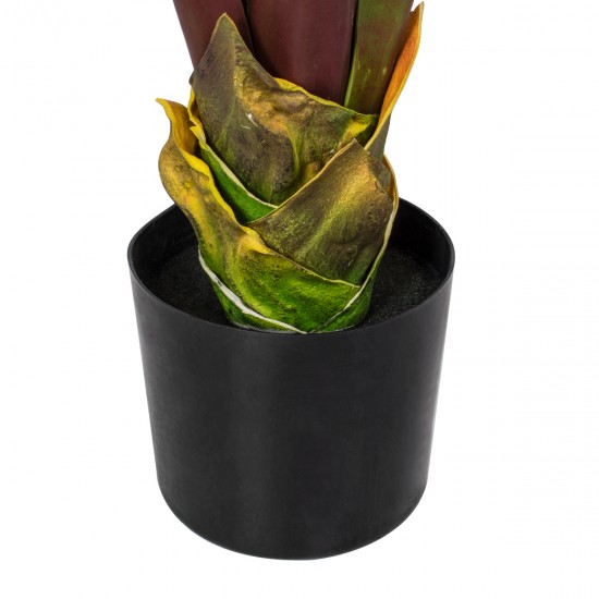 GloboStar® Artificial Garden BLOODY BANANA TREE 20118 - Τεχνητό Διακοσμητικό Φυτό Αιματόφυλλη Μπανανιά - Μπανανόδεντρο Υ190cm GloboStar® Artificial Garden BLOODY BANANA TREE 20118 - Τεχνητό Διακοσμητικό Φυτό Αιματόφυλλη Μπανανιά - Μπανανόδεντρο Υ190cm